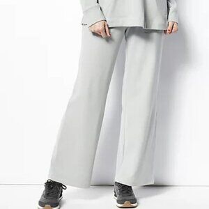 XSP WIDE LEG PANTS W/ POCKETS STORM GRAY 17" WAIST NWT